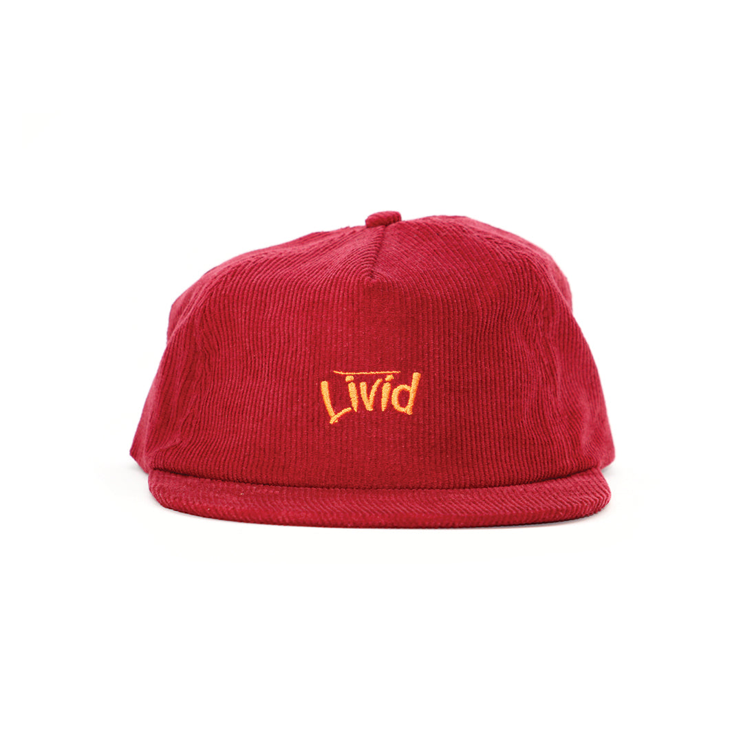 LIVID-CORDUROY 5 PANEL CAP